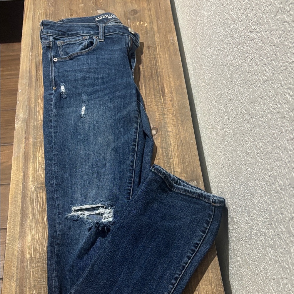 American Eagle Outfitters Stretch Blue Denim